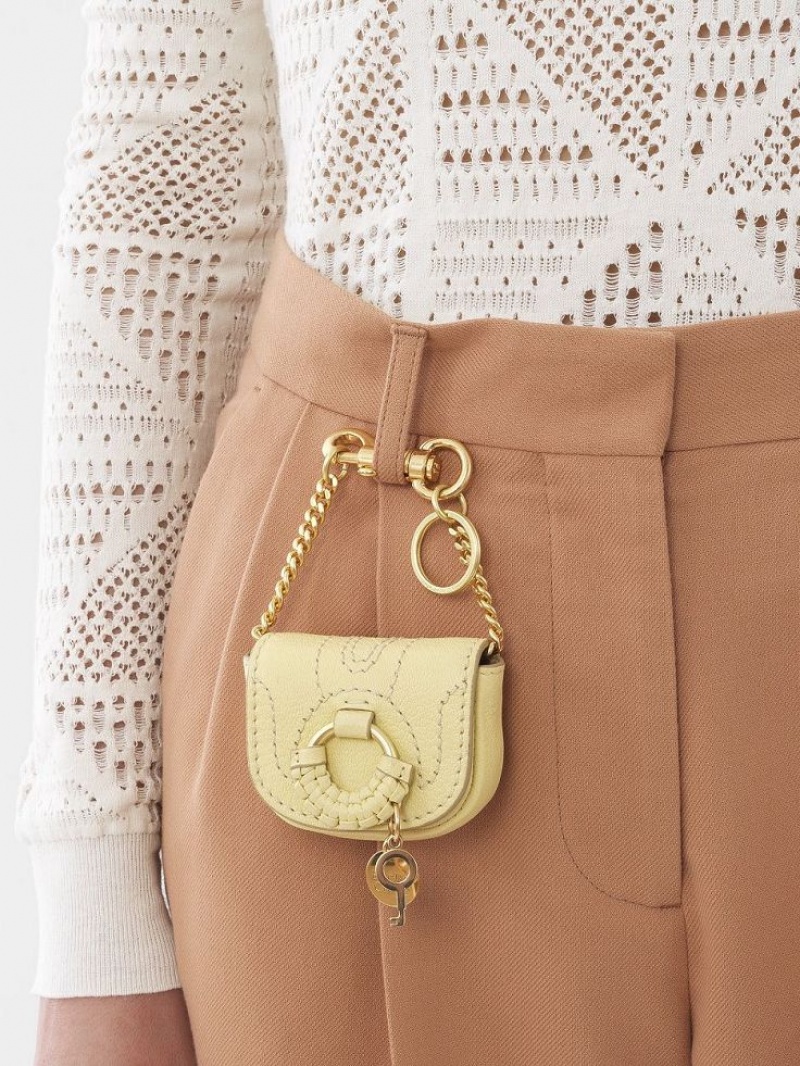Chloe Hana Nano Ketting Geel | CHE-SR14937