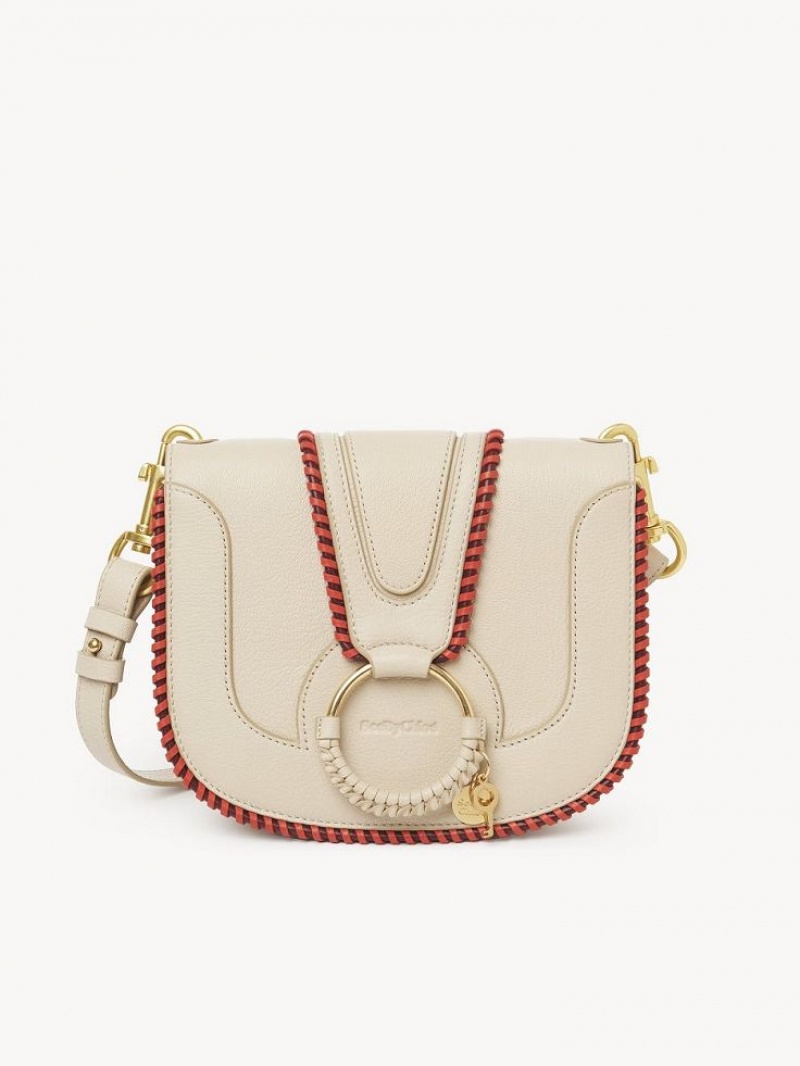 Chloe Hana Schoudertassen Beige | CHE-SR14639