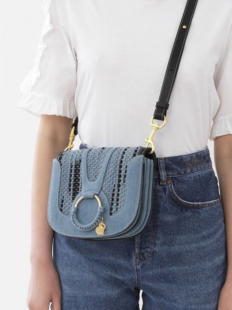 Chloe Hana Schoudertassen Blauw | CHE-SR14641