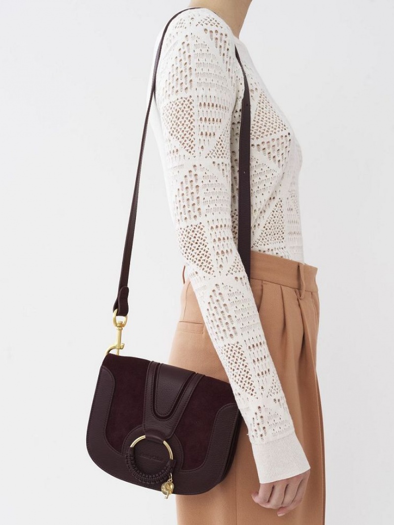 Chloe Hana Schoudertassen Bordeaux | CHE-SR14633