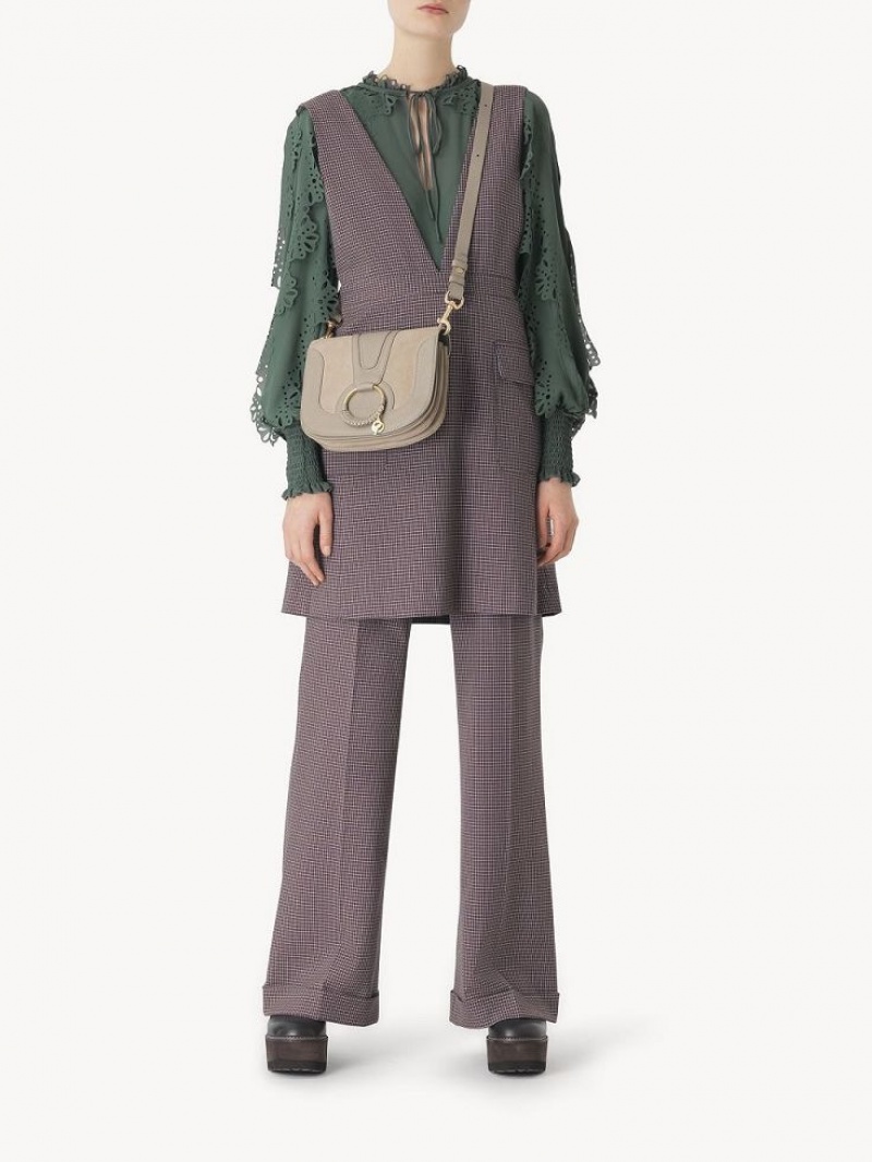 Chloe Hana Schoudertassen Grijs | CHE-SR14645