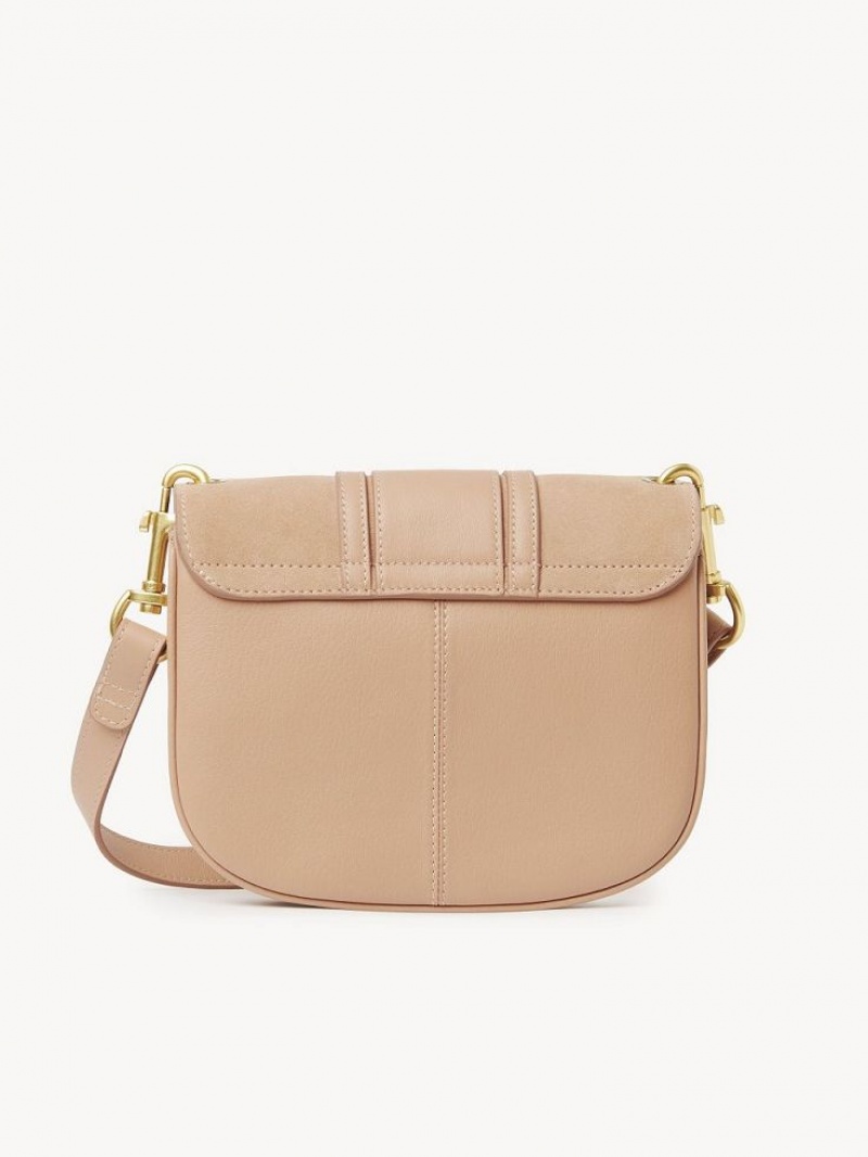 Chloe Hana Schoudertassen Koffie Roze | CHE-SR14614
