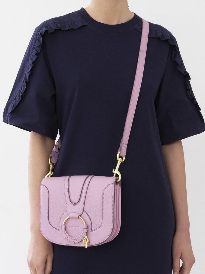 Chloe Hana Schoudertassen Lavendel Wit | CHE-SR14682