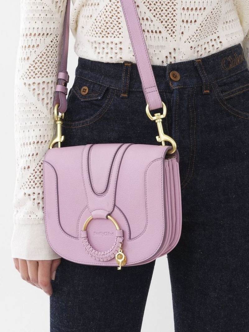 Chloe Hana Schoudertassen Lavendel Wit | CHE-SR14682