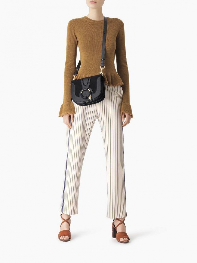Chloe Hana Schoudertassen Zwart | CHE-SR14638