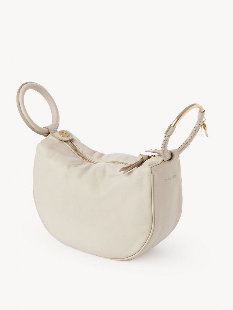 Chloe Hana Wristlet Crossbodytassen Beige | CHE-SR14720
