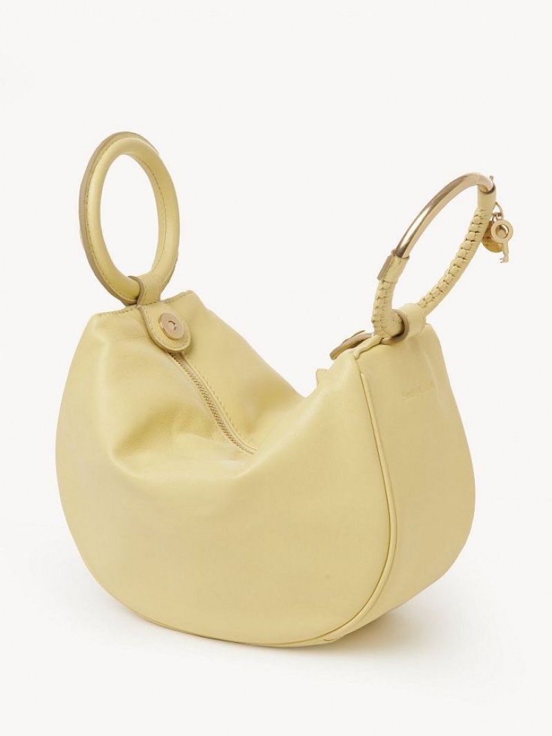 Chloe Hana Wristlet Mini Tassen Geel | CHE-SR14773