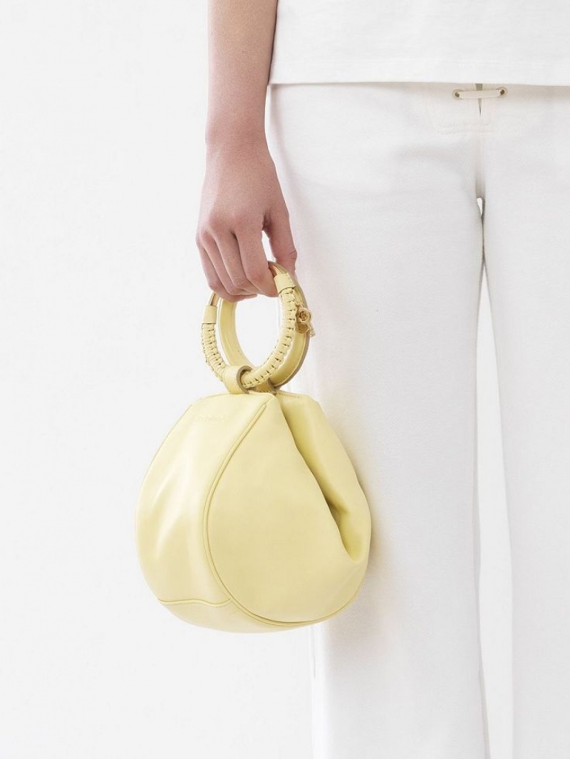 Chloe Hana Wristlet Mini Tassen Geel | CHE-SR14773