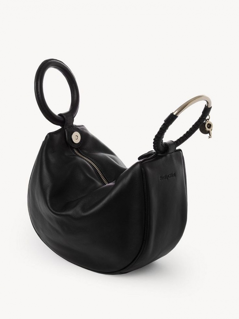 Chloe Hana Wristlet Mini Tassen Zwart | CHE-SR14771