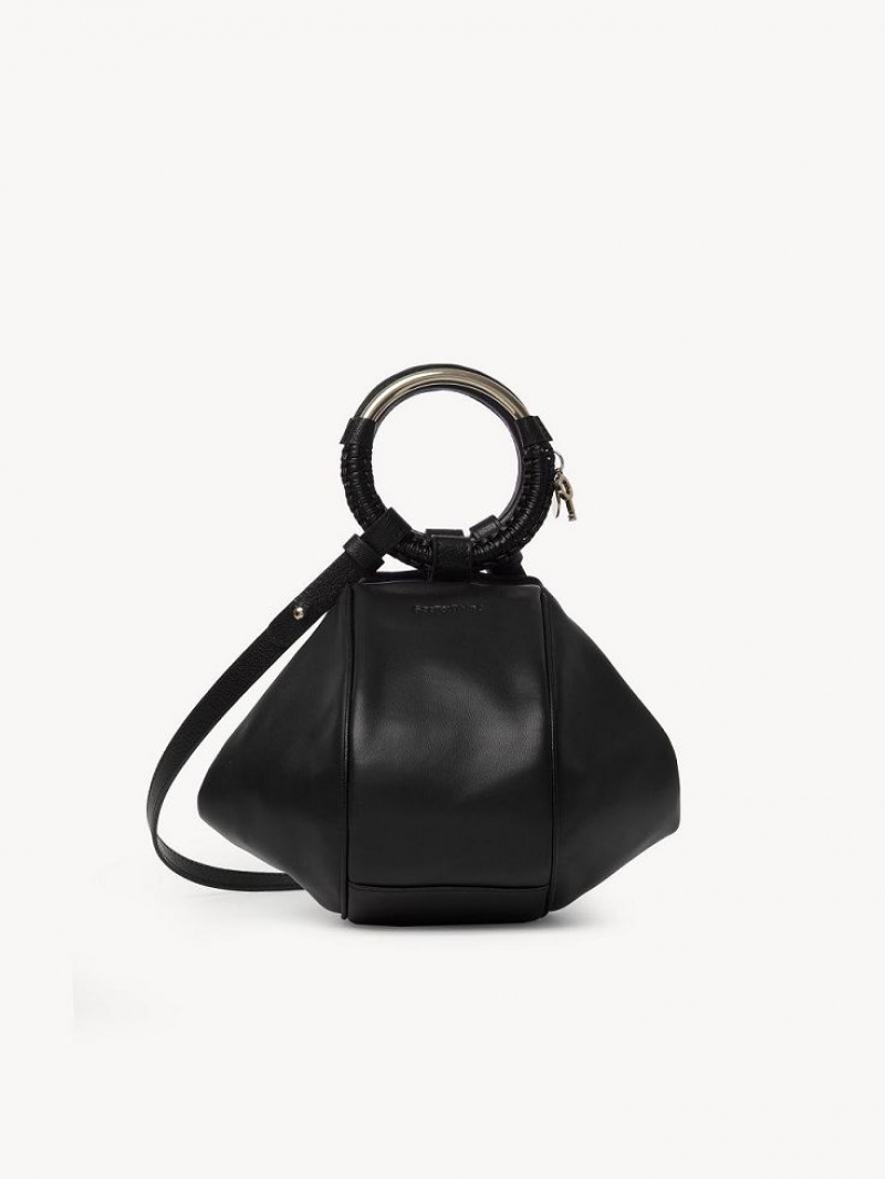 Chloe Hana Wristlet Mini Tassen Zwart | CHE-SR14771