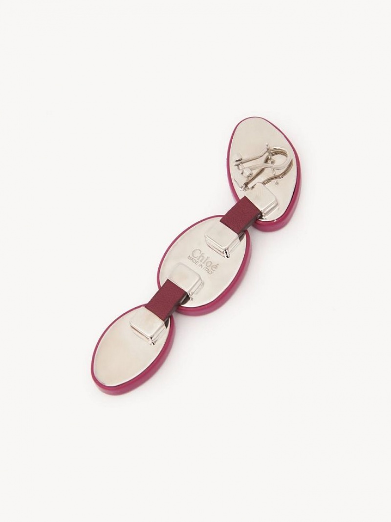 Chloe Jemma Oorbellen Fuchsie Paars | CHE-SR14396