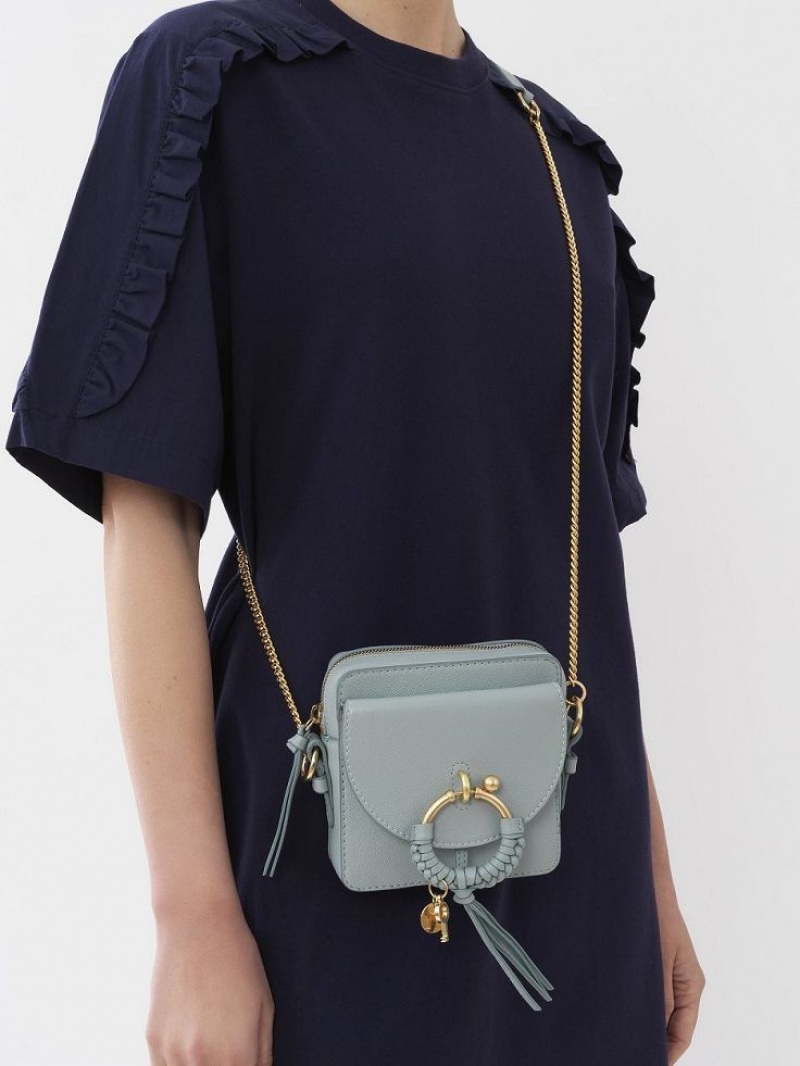 Chloe Joan Camera Mini Tassen Blauw | CHE-SR14783