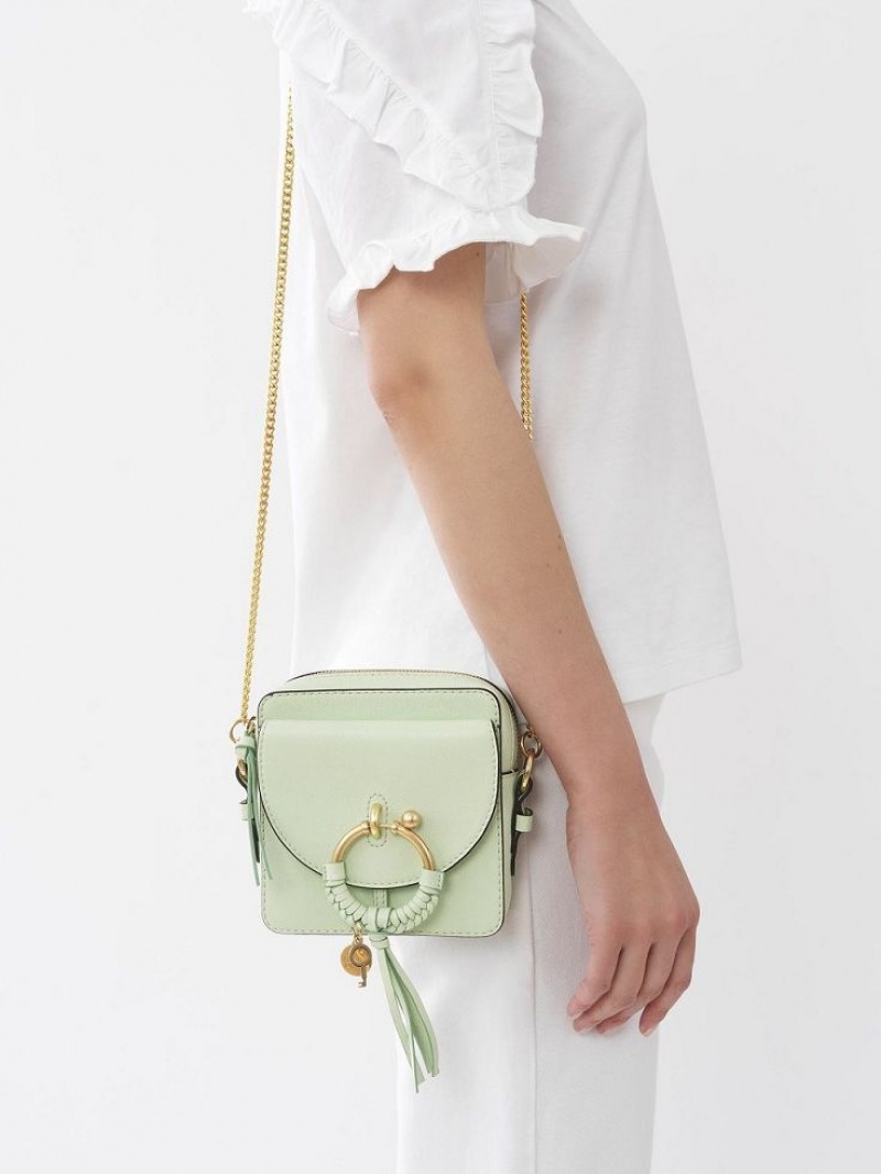 Chloe Joan Camera Mini Tassen Groen | CHE-SR14782