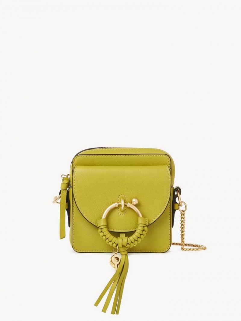 Chloe Joan Camera Mini Tassen Lichtolijfgroen | CHE-SR14757