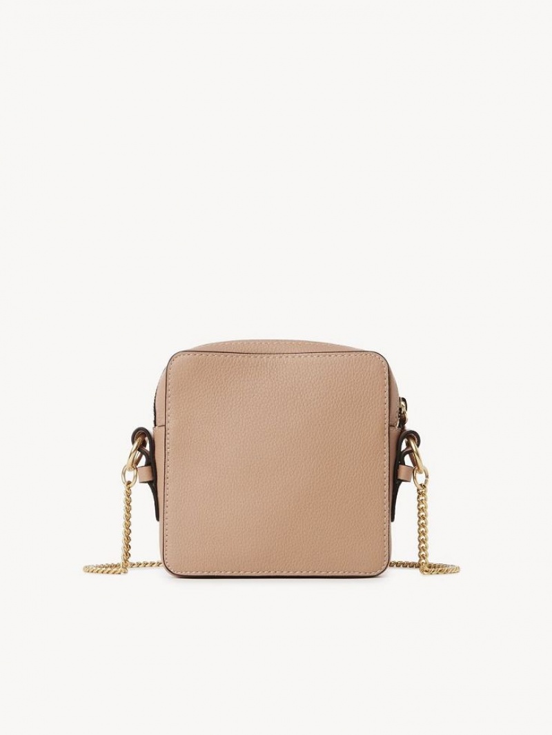 Chloe Joan Camera Schoudertassen Koffie Roze | CHE-SR14612