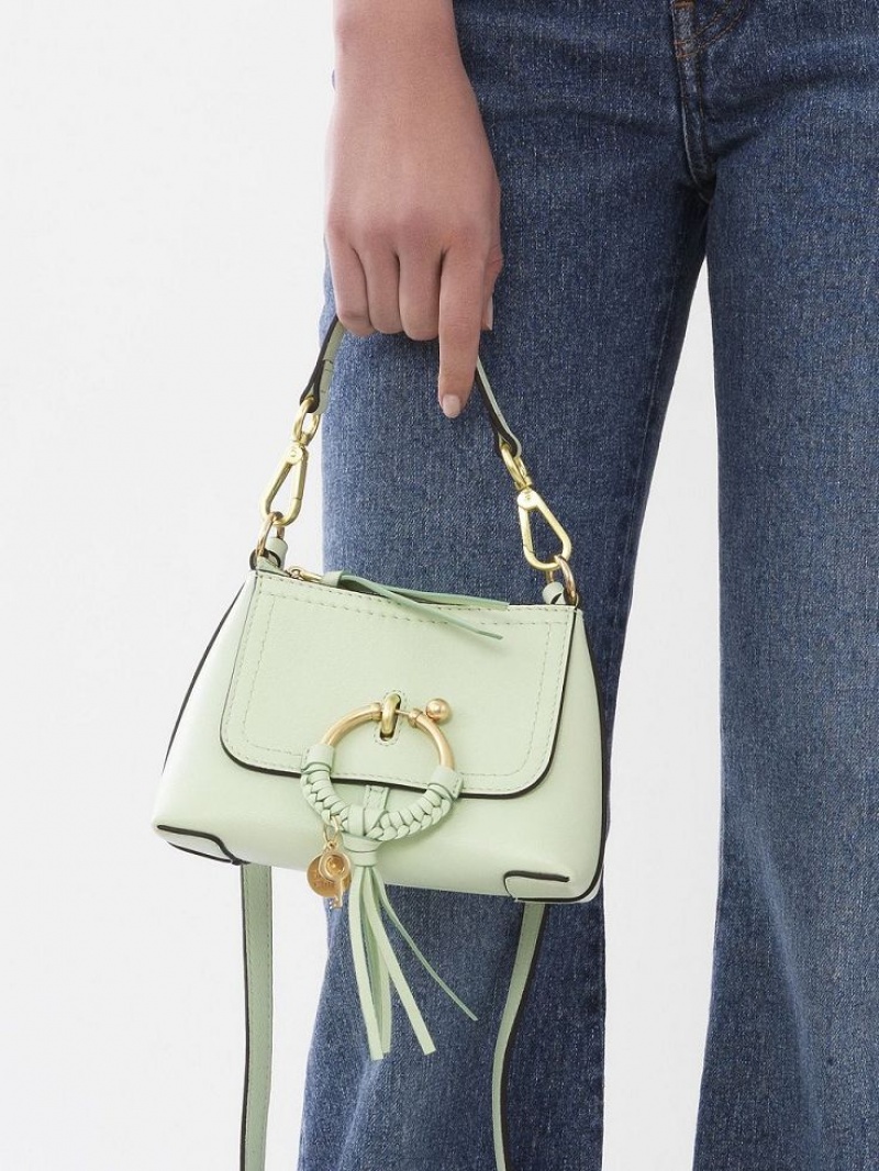 Chloe Joan Mini Schoudertassen Groen | CHE-SR14687