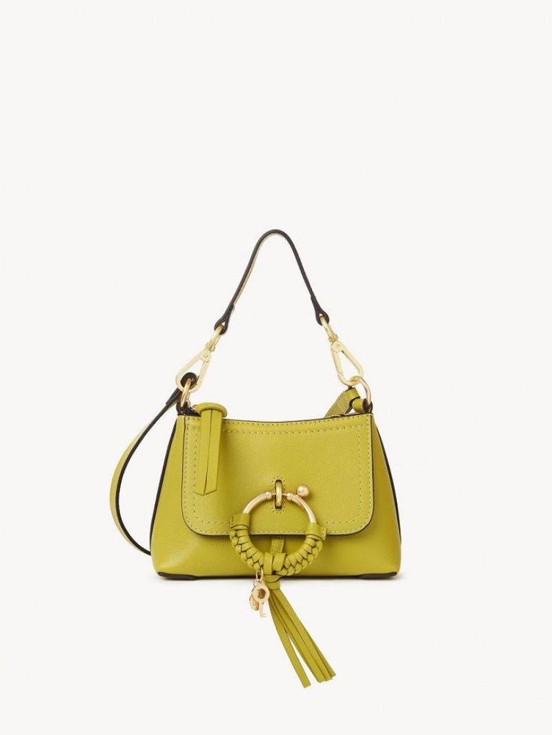 Chloe Joan Mini Schoudertassen Lichtolijfgroen | CHE-SR14695