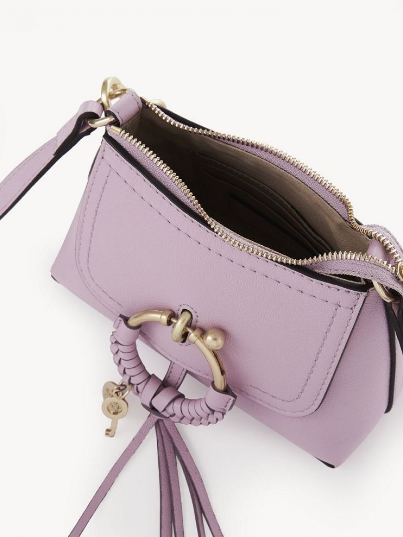 Chloe Joan Mini Tassen Lavendel Wit | CHE-SR14780