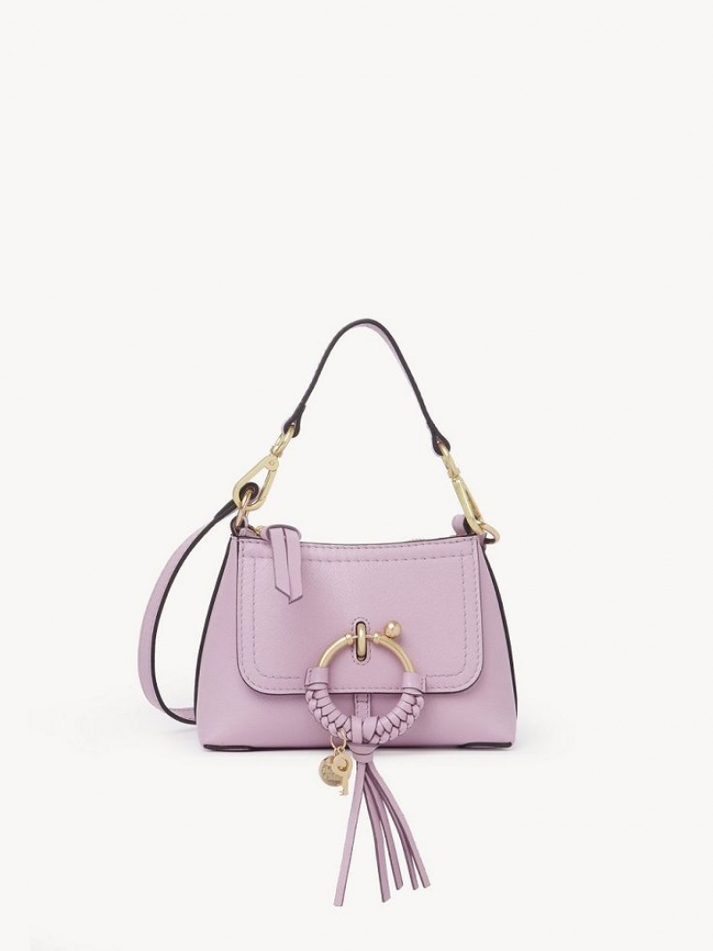 Chloe Joan Mini Tassen Lavendel Wit | CHE-SR14780
