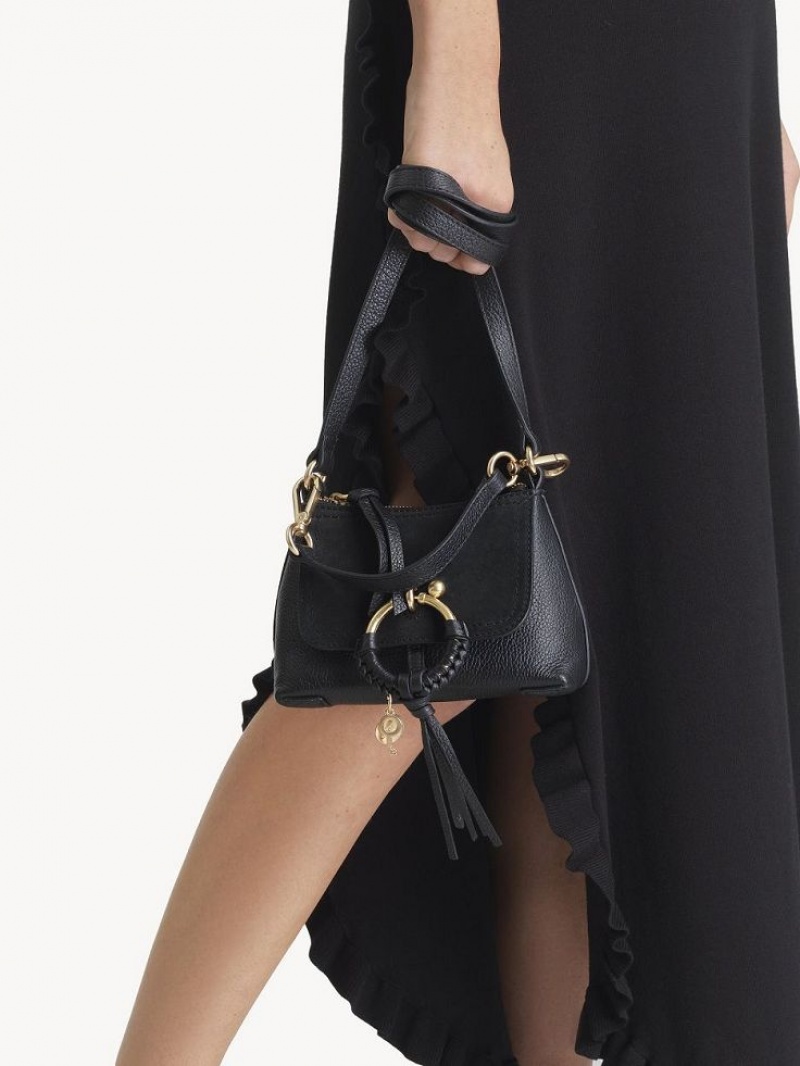 Chloe Joan Mini Tassen Zwart | CHE-SR14745