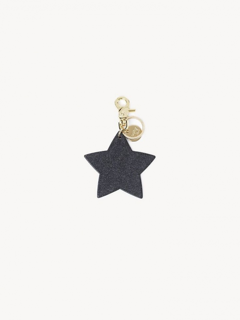 Chloe Joy Rider Star Ketting Zwart | CHE-SR14939