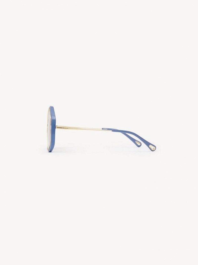 Chloe Kheene Zonnebril Blauw | CHE-SR14505