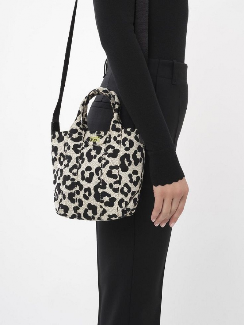 Chloe Laetizia Mini Schoudertassen Beige | CHE-SR14589