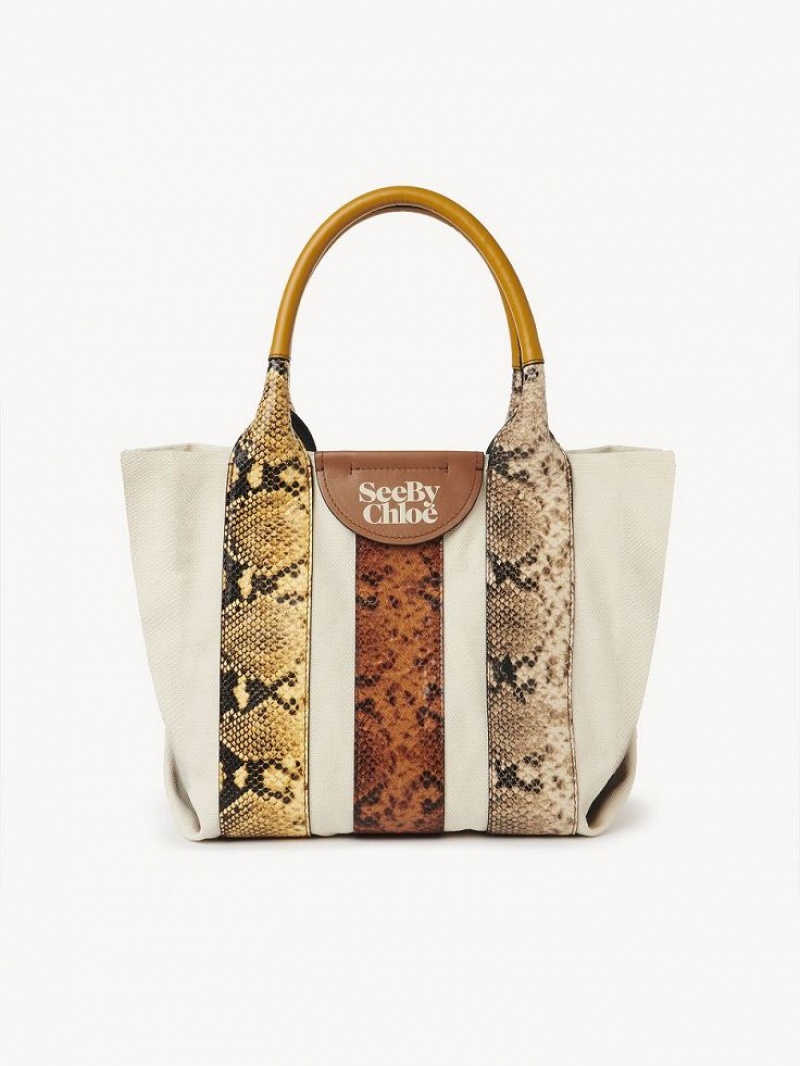Chloe Laetizia Small Tote Tassen Bruin | CHE-SR14700