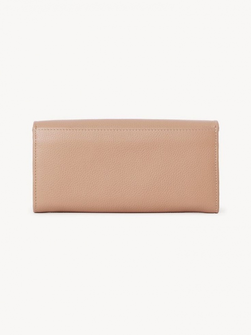Chloe Lizzie Grote Portefeuille Koffie Roze | CHE-SR14916