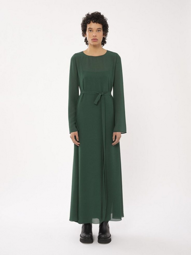 Chloe Long Tunic Jurk Diepgroen | CHE-SR13864