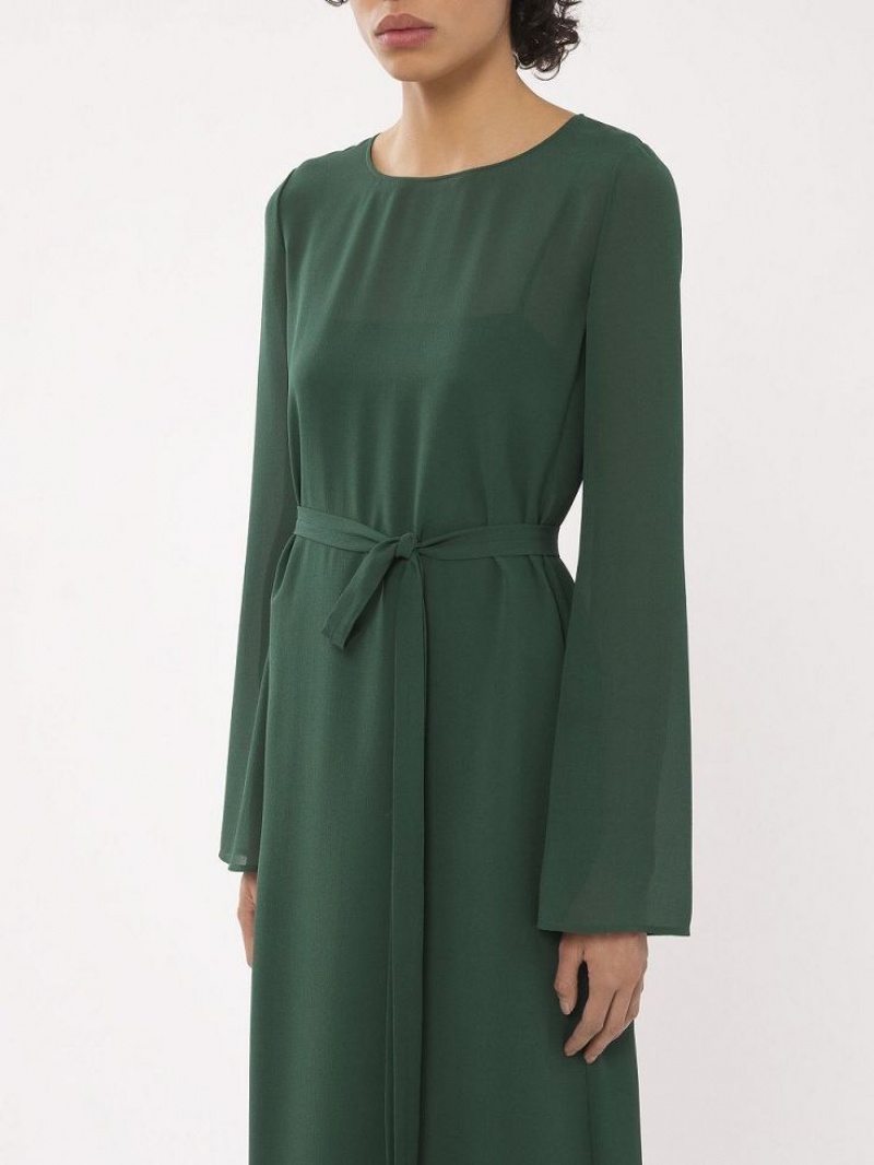 Chloe Long Tunic Jurk Diepgroen | CHE-SR13864