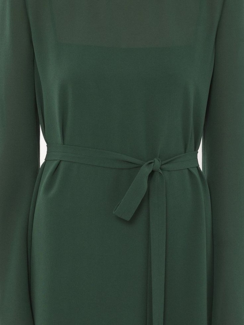 Chloe Long Tunic Jurk Diepgroen | CHE-SR13864