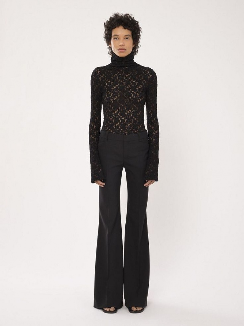 Chloe Low-waist Flare Pakken Zwart | CHE-SR14040