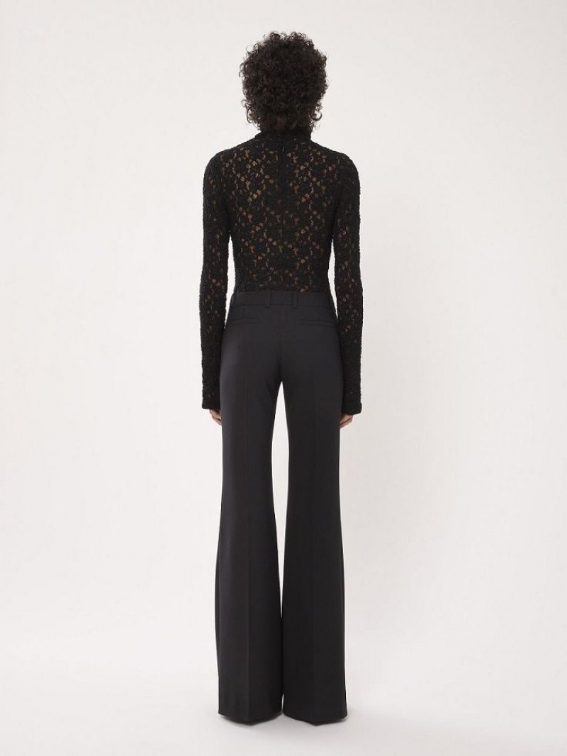 Chloe Low-waist Flare Pakken Zwart | CHE-SR14040