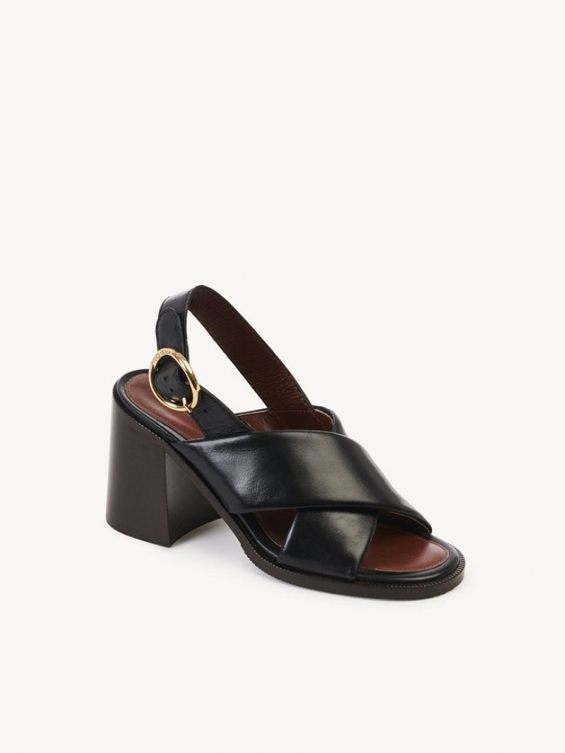 Chloe Lyna High-heel Sandalen Zwart | CHE-SR14805