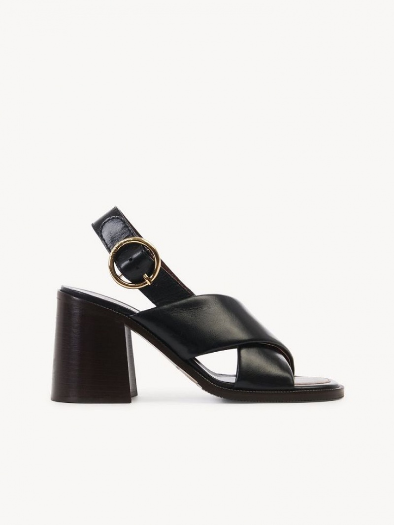 Chloe Lyna High-heel Sandalen Zwart | CHE-SR14805