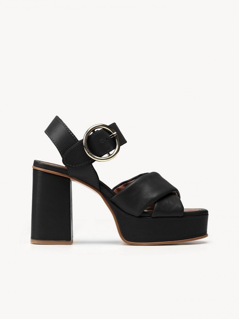 Chloe Lyna High-heel Sandalen Zwart | CHE-SR14812