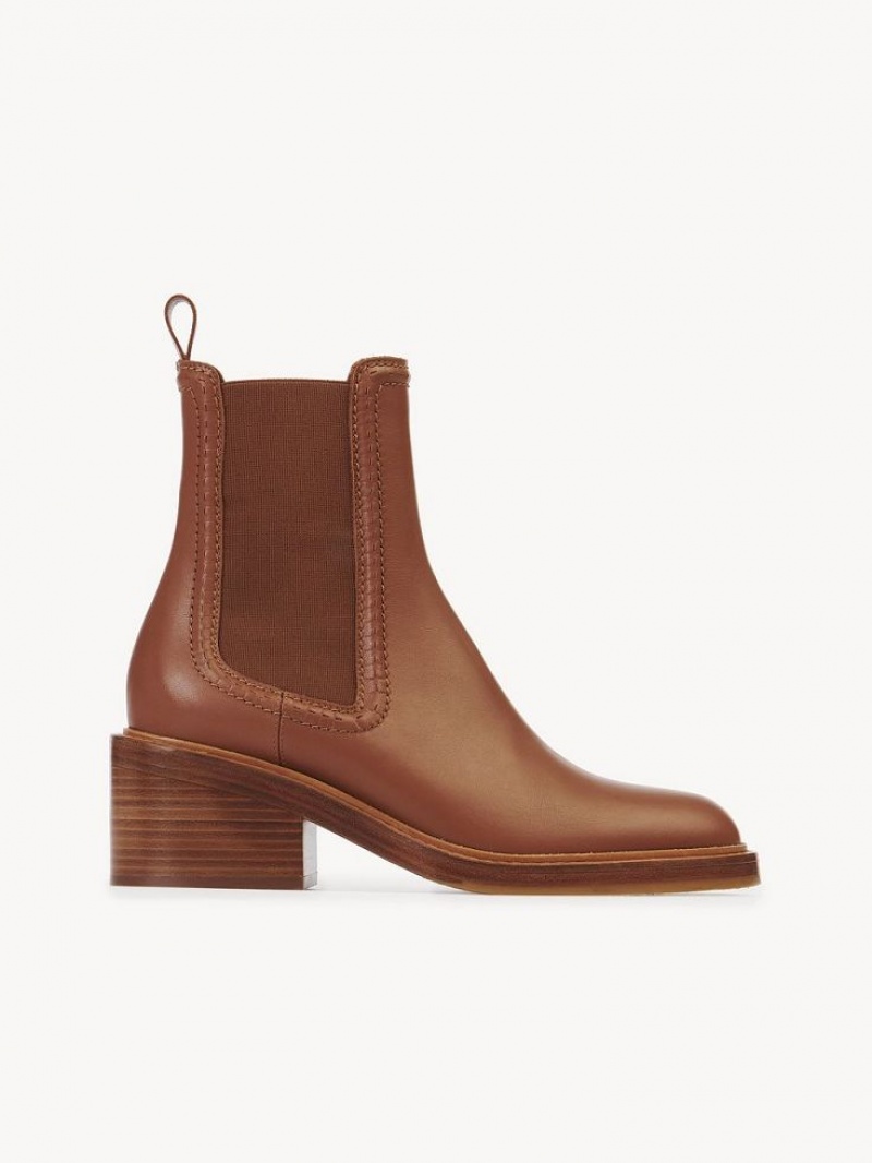 Chloe Mallo Enkellaarzen Bruin | CHE-SR14195