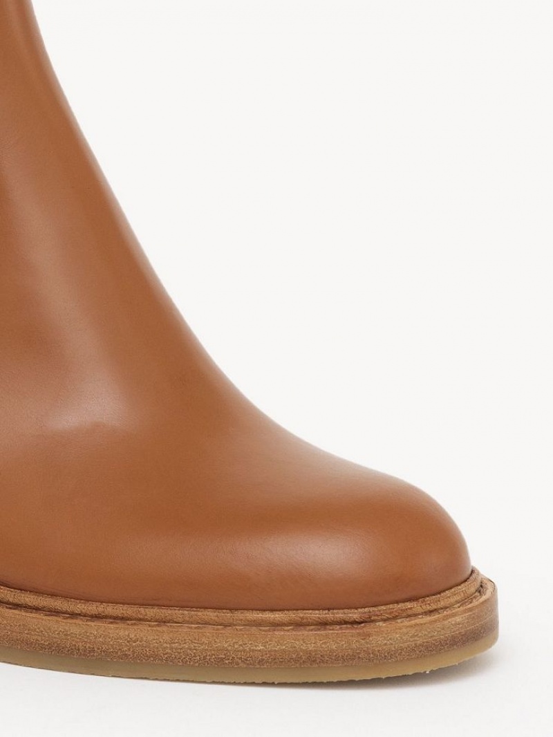 Chloe Mallo Enkellaarzen Bruin | CHE-SR14218