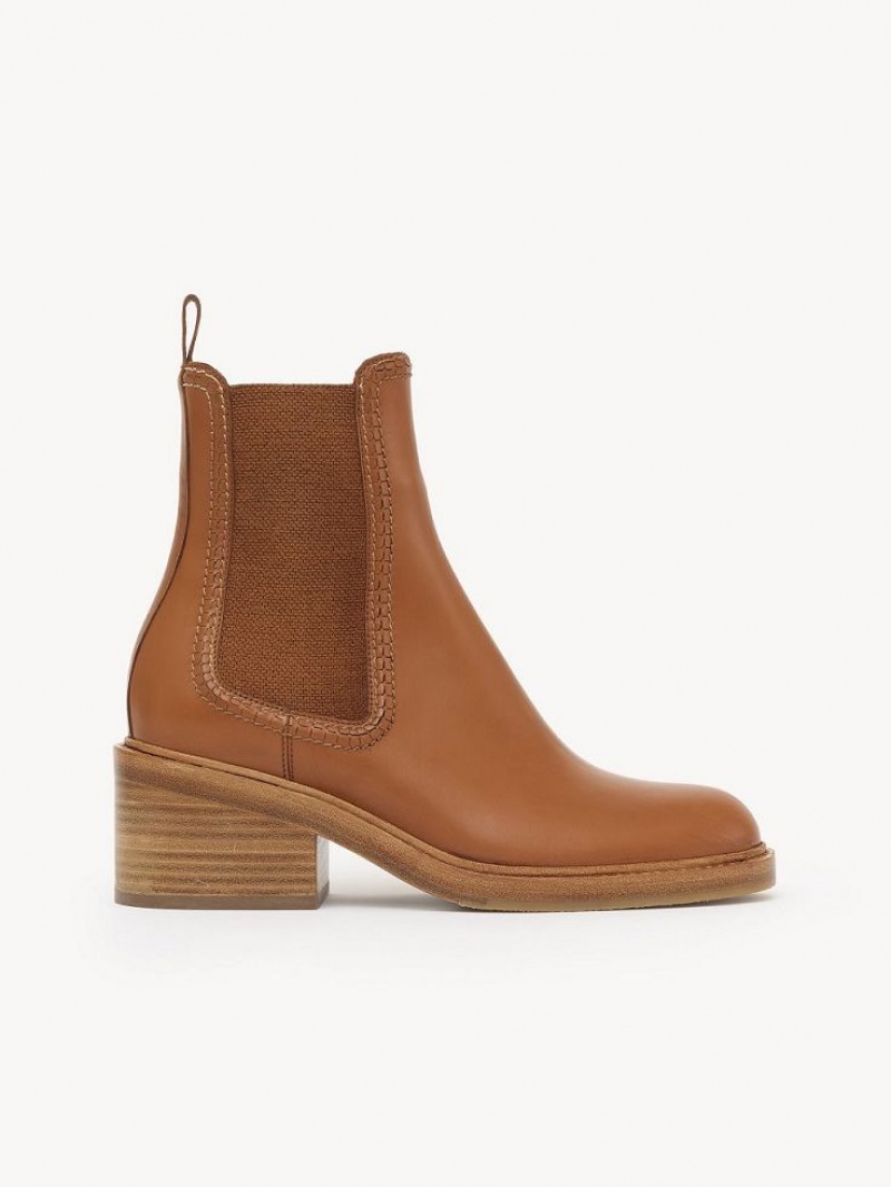 Chloe Mallo Enkellaarzen Bruin | CHE-SR14218