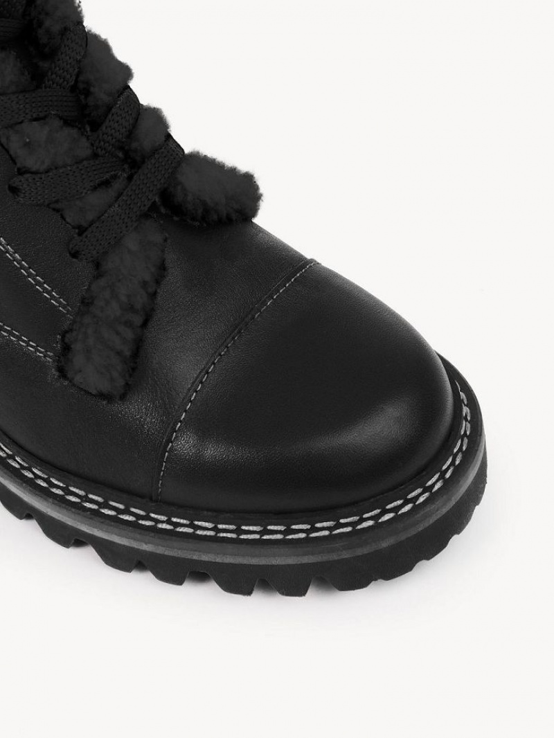Chloe Mallory Biker Laarzen Zwart | CHE-SR14863