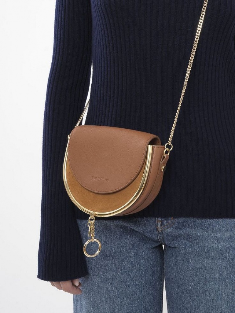 Chloe Mara Evening Mini Tassen Bruin | CHE-SR14724