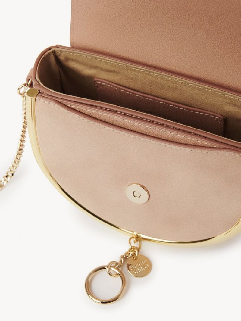 Chloe Mara Evening Mini Tassen Koffie Roze | CHE-SR14734