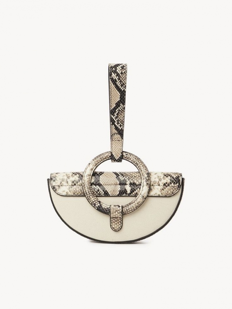 Chloe Mara Half Moon Mini Tassen Zwart | CHE-SR14753
