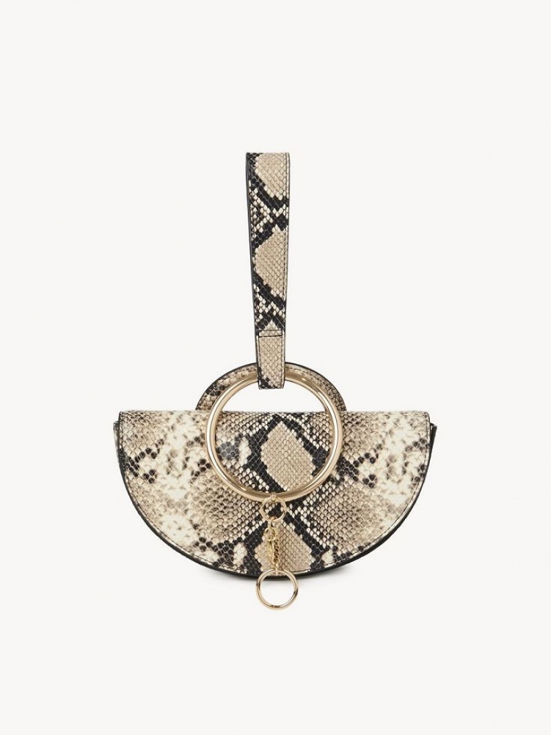 Chloe Mara Half Moon Mini Tassen Zwart | CHE-SR14753