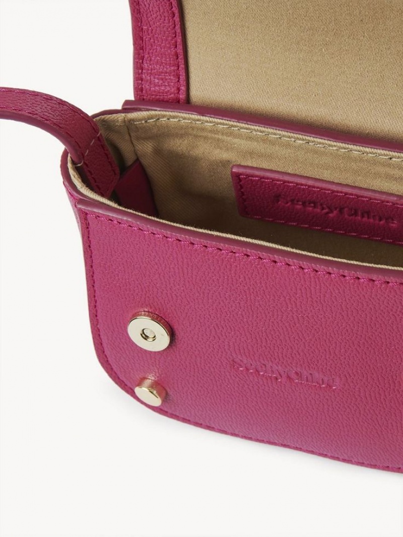 Chloe Mara Micro Schoudertassen Roze | CHE-SR14605