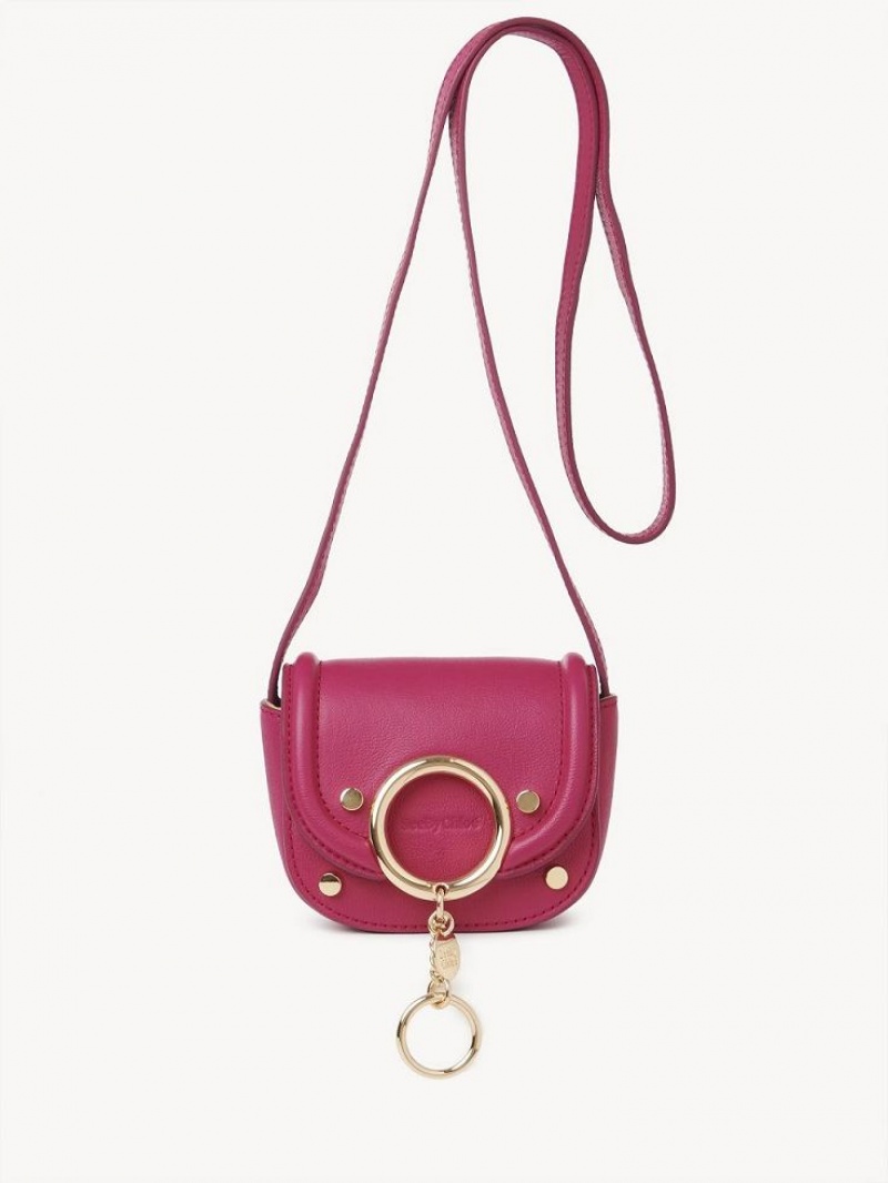 Chloe Mara Micro Schoudertassen Roze | CHE-SR14605