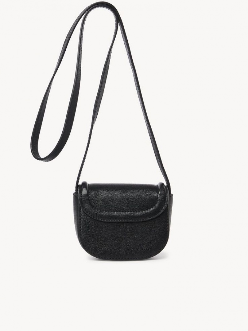 Chloe Mara Micro Schoudertassen Zwart | CHE-SR14608