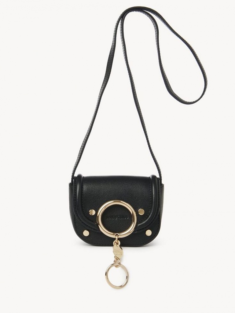 Chloe Mara Micro Schoudertassen Zwart | CHE-SR14608