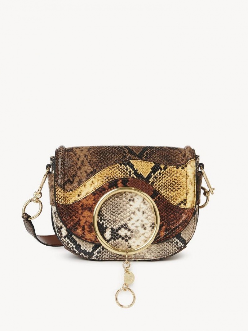 Chloe Mara Schoudertassen Bruin | CHE-SR14597
